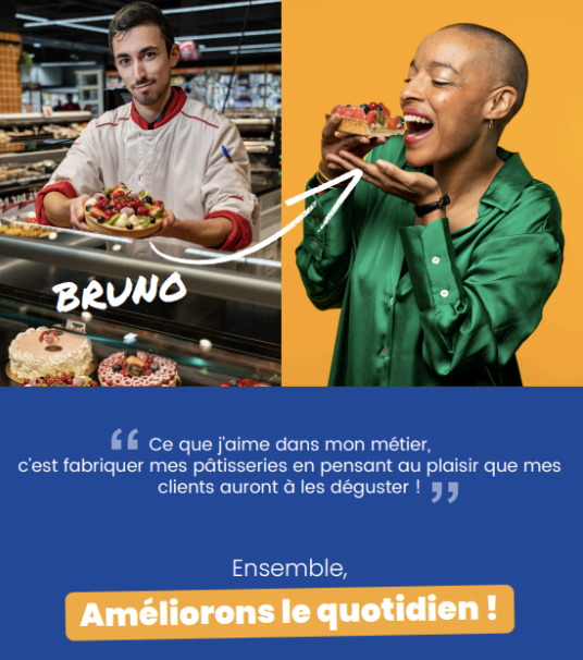 Campagne de recrutement des alternants pour Auchan Retail_Février 2023