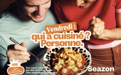 Je suis dans la campagne Seazon qui s&rsquo;affiche dans le métro parisien !